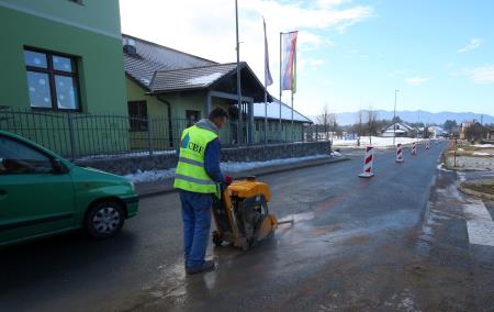 ZAČETEK DEL IZGRADNJA KANALIZACIJE BEGUNJE SELŠČEK 02FOTO LJUBO VUKELIČ